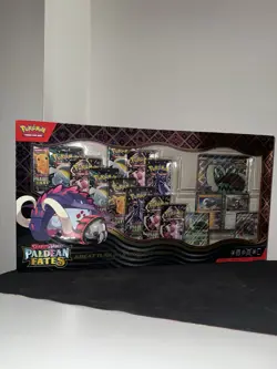 Pokemon Paldean Fates Great Tusk & Iron Treads ex Premium Collection Box - Image 1