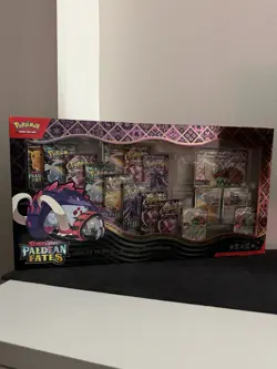 Pokemon Paldean Fates Great Tusk & Iron Treads ex Premium Collection Box - Image 3