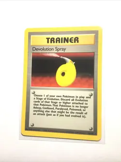 DEVOLUTION SPRAY - 72/102 - Base Set - Pokemon Card - EXC - Image 1