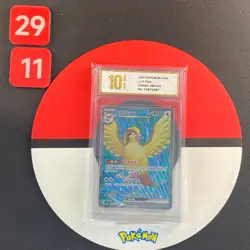 Pokemon S-Chinese Prize Turn CSV4C 146/129 Pidgeot-EX SR Grade10 - Image 1
