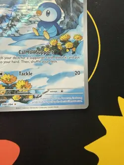 Piplup - 98/94 - Phantasmal Flames - Illustration Rare - NM - Pokemon TCG - Image 3