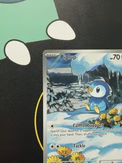 Piplup - 98/94 - Phantasmal Flames - Illustration Rare - NM - Pokemon TCG - Image 5