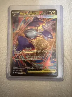 Pokemon Mega Latias EX 181/132 Holo Special Illustration Rare 280 HP Me01 Set - Image 1