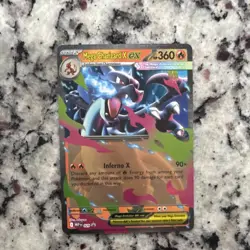 Pokemon Mega Charizard X Ex 013/094 Phantasmal Flames Double Rare Holo 360 HP - Image 1