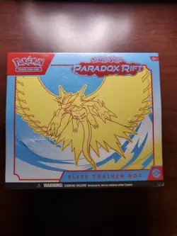 POKEMON TCG PARADOX RIFT ELITE TRAINER BOX SCARLET AND VIOLET EBT (SEALED) - Image 1