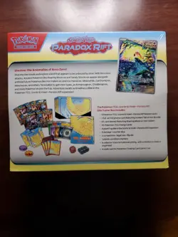 POKEMON TCG PARADOX RIFT ELITE TRAINER BOX SCARLET AND VIOLET EBT (SEALED) - Image 2