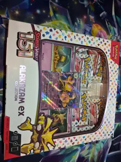 Pokemon TCG: Scarlet & Violet-151 Alakazam ex Collection Booster Box - Sealed 820650855269 - Image 1