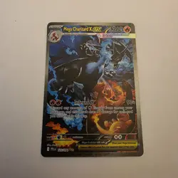 Mega Charizard X EX 125 / 094 Pokemon TCG Phantasmal Flames Mint Fresh - Image 1