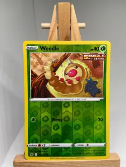Weedle - Reverse Holo - Chilling Reign 001/198 - MINT - Pokemon - Image 1