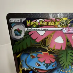 Pokemon Mega Venusaur ex 155/132 Me01 Mega Evolution Holo Ultra Rare HP 380 TCG - Image 2