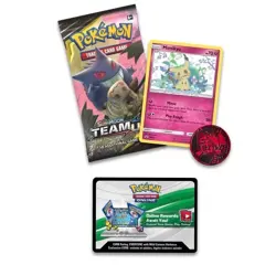 Pokemon TCG Sun & Moon Team Up Blister Pack with Mimikyu Promo SEALED Gengar Art - Image 3