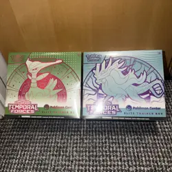 Pokemon Center Temporal Forces ETB Set Waking Wake & Iron Leaves Sealed - Image 1