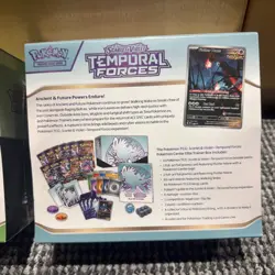 Pokemon Center Temporal Forces ETB Set Waking Wake & Iron Leaves Sealed - Image 5