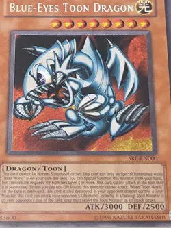 Konami Blue-Eyes Toon Dragon Secret Rare SRL-EN000 Spell Ruler Yu-Gi-Oh! Unlimi… - Image 2