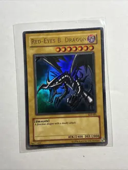 Yu-Gi-Oh! TCG Red-Eyes B. Dragon Joey SDJ-001 Unlimited Ultra Rare - Image 1