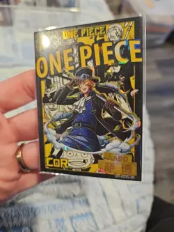 One Piece Treasure Chest Set Anime Card Sabo COR-08 Holo Foil Thick Card - Image 2