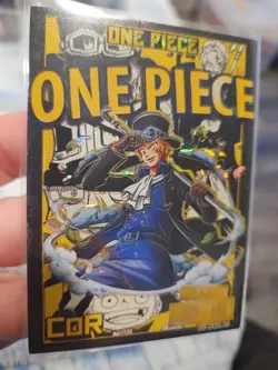 One Piece Treasure Chest Set Anime Card Sabo COR-08 Holo Foil Thick Card - Image 4
