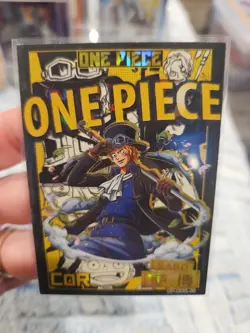 One Piece Treasure Chest Set Anime Card Sabo COR-08 Holo Foil Thick Card - Image 5