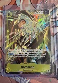 Borsalino EB04-058 SR One Piece Card Game English NM Blocker - Image 1
