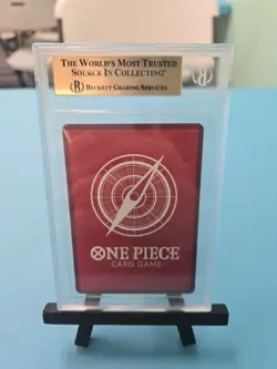 One Piece BGS10 PRISTINE Monkey D. Luffy Promo 2025 EB02-010 LA Dodgers English - Image 2