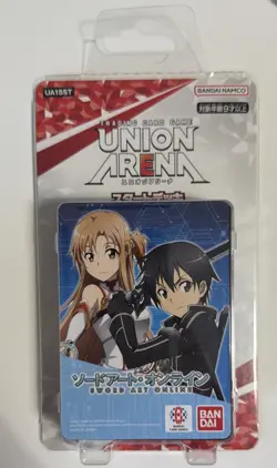BANDAI Union Arena Sword Art Online Starter Deck UA15ST TCG JAPAN OFFICIAL - Image 1
