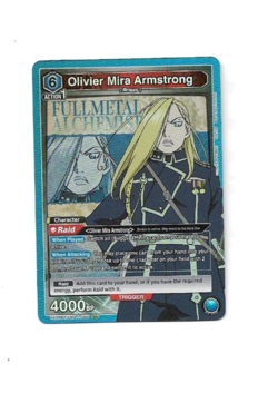 Union Arena Full Metal Alchemist Olivier Mira Armstrong UE09BT/FMA-1-060 SR Card - Image 1