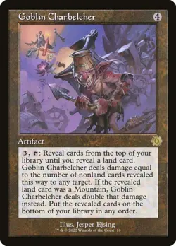 Goblin Charbelcher (Retro Frame) [The Brothers' War] MTG - Image 1