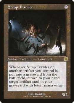 Scrap Trawler (Retro Frame) [The Brothers' War] MTG - Image 1