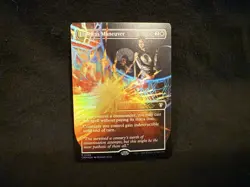 Flawless Maneuver Borderless Foil Commander Masters MTG NM - Image 1