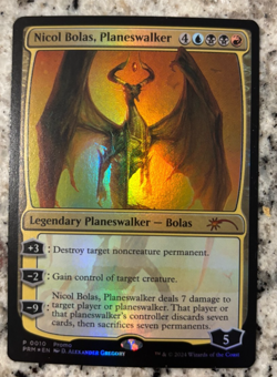 Magic The Gathering MTG - Nicol Bolas, Planeswalker #10 - Promos FOIL NM/M - Image 1