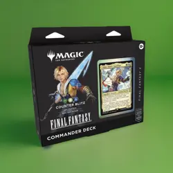 MTG Magic The Gathering Final Fantasy X Commander Deck - Counter Blitz Tidus NEW - Image 1