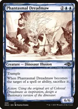 Phantasmal Dreadmaw (Showcase) - Modern Horizons 2 MH2- MTG - LP Magic - 339 C - Image 1