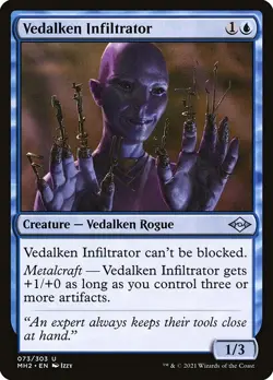 Vedalken Infiltrator - Modern Horizons 2 MH2- MTG - LP Magic - 73 U - Image 1