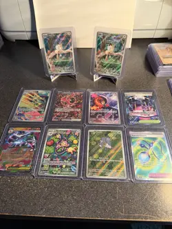 Pokemon TCG | Holo & Full Art Lot | Meowth, Oricorio, Charcadet | 10 Cards - Image 1
