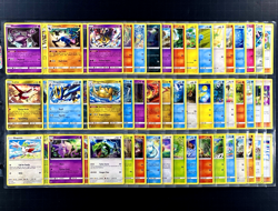 Pokemon SUN & MOON SERIES Collection NON HOLO Set Cards Huge Lot RARE Rayquaza + - Image 1