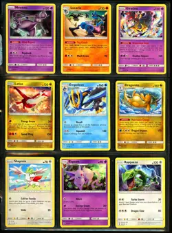 Pokemon SUN & MOON SERIES Collection NON HOLO Set Cards Huge Lot RARE Rayquaza + - Image 2
