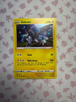 Zekrom - (Cosmos Holo) Holofoil Promo Miscellaneous Cards & Products 060/185 MP - Image 1