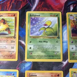 Jungle Vintage Pokemon Non Holo Unlimited Card Lot 6 Cards Old Sets Rare #22 - Image 3