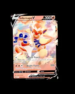 NM SWSH: Sword & Shield Promo Cards Holo Infernape V - SWSH252 - Image 1