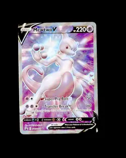 NM SWSH: Sword & Shield Promo Cards Holo Mewtwo V - SWSH229 9 - Image 1