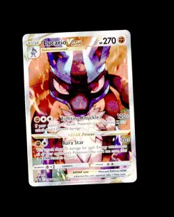 NM SWSH: Sword & Shield Promo Cards Holo Lucario VSTAR - SWSH291 - Image 1
