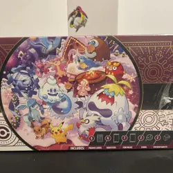 Pokemon TCG Holiday Advent Calendar 2025 Glaceon Ex Snowflake Stamped Promo Card - Image 2