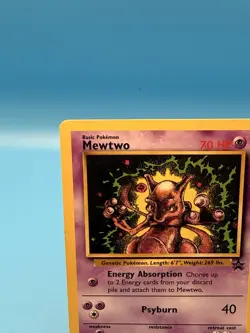 Pokemon Mewtwo TCG Black Star Promos 14 Regular Promo Card - Image 2