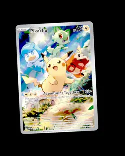 NM Pikachu - SV: Scarlet & Violet Promo Cards 027 3 - Image 1