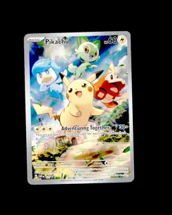 NM Pikachu - SV: Scarlet & Violet Promo Cards 027 1 - Image 1