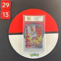 Cinderace V SR CS1bC-165/136 Pokemon Card Chinese Grade10 - Image 1
