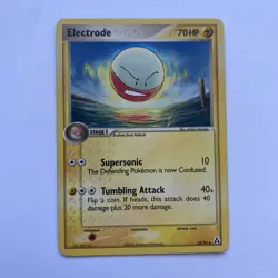 Electrode 32/92 Pokemon Card Played / Good Vintage Non Holo Card - Image 1