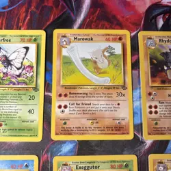 Jungle Vintage Pokemon Non Holo Unlimited Card Lot 6 Cards Old Sets Rare #21 - Image 3