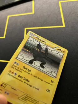Zekrom BW005 LP/EX -Vintage Rare Holo Pokemon Card- Black Star Promo (4s) - Image 3