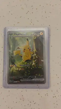 Pokemon Pikachu EX 276/217 ASC 200 HP Thunderbolt Basic Card English - Image 1